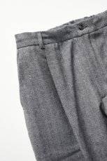 画像13: CEASTERS (ケステル) 1Pleat Trousers [GREY HERRINGBONE CHECK] (13)