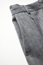 画像14: CEASTERS (ケステル) 1Pleat Trousers [GREY HERRINGBONE CHECK] (14)