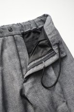 画像16: CEASTERS (ケステル) 1Pleat Trousers [GREY HERRINGBONE CHECK] (16)