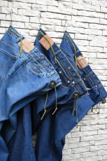 画像2: Behind The River (ビハインドザリバー) USA 517 Military Paracord Custom [DENIM ASSORTED] (2)