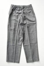 画像18: CEASTERS (ケステル) 1Pleat Trousers [GREY HERRINGBONE CHECK] (18)
