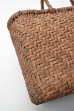 画像3: 山形 山葡萄 かごバッグ あじろ編み 丸口 大 (3)