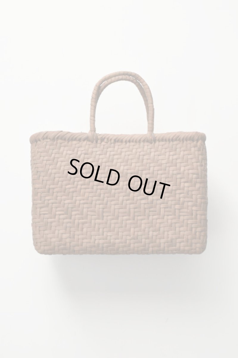 画像1: 山形 山葡萄 かごバッグ あじろ編み 丸口 大 (1)