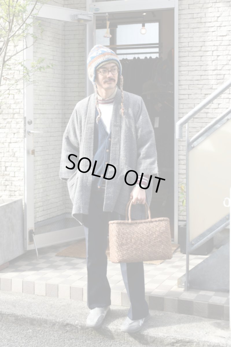 画像8: 山形 山葡萄 かごバッグ あじろ編み 丸口 大 (8)