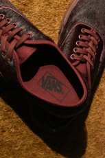 画像4: VANS (ヴァンズ) Authentic Pony Hair [PORT RED] (4)