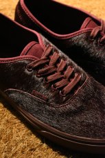 画像3: VANS (ヴァンズ) Authentic Pony Hair [PORT RED] (3)
