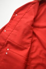 画像20: SCYE BASICS (サイベーシックス) Cotton Duck Chore Jacket [RED] (20)