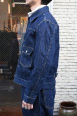 画像9: SCYE BASICS (サイベーシックス) Selvedge Denim Jacket Type1 [INDIGO] (9)