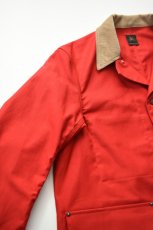 画像14: SCYE BASICS (サイベーシックス) Cotton Duck Chore Jacket [RED] (14)