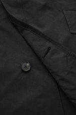 画像19: SCYE BASICS (サイベーシックス) High Density Mil Cloth Coat [BLACK] (19)