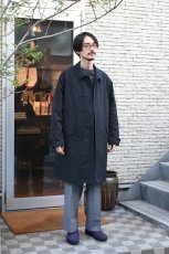 画像5: SCYE BASICS (サイベーシックス) High Density Mil Cloth Coat [BLACK] (5)