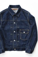 画像1: SCYE BASICS (サイベーシックス) Selvedge Denim Jacket Type1 [INDIGO] (1)