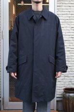 画像6: SCYE BASICS (サイベーシックス) High Density Mil Cloth Coat [BLACK] (6)