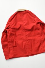 画像21: SCYE BASICS (サイベーシックス) Cotton Duck Chore Jacket [RED] (21)