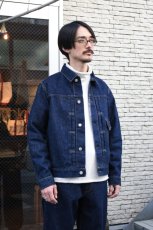画像4: SCYE BASICS (サイベーシックス) Selvedge Denim Jacket Type1 [INDIGO] (4)