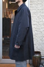 画像7: SCYE BASICS (サイベーシックス) High Density Mil Cloth Coat [BLACK] (7)