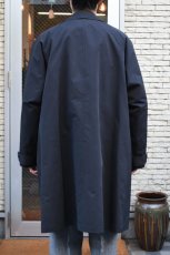 画像8: SCYE BASICS (サイベーシックス) High Density Mil Cloth Coat [BLACK] (8)