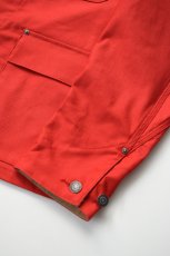 画像18: SCYE BASICS (サイベーシックス) Cotton Duck Chore Jacket [RED] (18)
