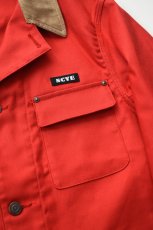 画像15: SCYE BASICS (サイベーシックス) Cotton Duck Chore Jacket [RED] (15)