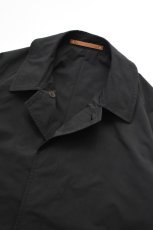 画像14: SCYE BASICS (サイベーシックス) High Density Mil Cloth Coat [BLACK] (14)
