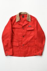 画像2: SCYE BASICS (サイベーシックス) Cotton Duck Chore Jacket [RED] (2)