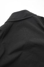 画像24: SCYE BASICS (サイベーシックス) High Density Mil Cloth Coat [BLACK] (24)