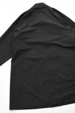 画像23: SCYE BASICS (サイベーシックス) High Density Mil Cloth Coat [BLACK] (23)