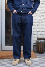 画像3: SCYE BASICS (サイベーシックス) Selvedge Denim Baggy Jeans [INDIGO] (3)