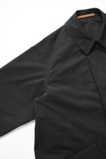 画像15: SCYE BASICS (サイベーシックス) High Density Mil Cloth Coat [BLACK] (15)