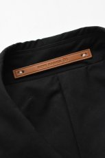 画像13: SCYE BASICS (サイベーシックス) High Density Mil Cloth Coat [BLACK] (13)