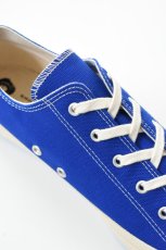画像7: SHOES LIKE POTTERY (シューズライクポタリー) キャンバススニーカー [BLUE] (7)