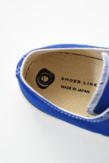 画像9: SHOES LIKE POTTERY (シューズライクポタリー) キャンバススニーカー [BLUE] (9)