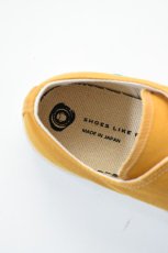 画像9: SHOES LIKE POTTERY (シューズライクポタリー) キャンバススニーカー [MUSTARD] (9)