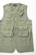 画像1: MODMNT (モドメント) KNOCK ABOUT VEST [GREEN] (1)