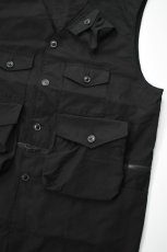 画像6: MODMNT (モドメント) KNOCK ABOUT VEST [BLACK] (6)