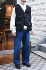 画像10: MODMNT (モドメント) KNOCK ABOUT VEST [BLACK] (10)