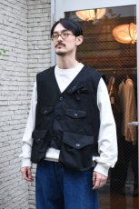 画像11: MODMNT (モドメント) KNOCK ABOUT VEST [BLACK] (11)