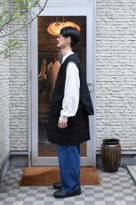 画像4: MODMNT (モドメント) KNOCK ABOUT VEST [BLACK] (4)
