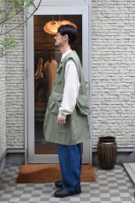 画像4: MODMNT (モドメント) KNOCK ABOUT VEST [GREEN] (4)