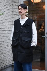画像9: MODMNT (モドメント) KNOCK ABOUT VEST [BLACK] (9)