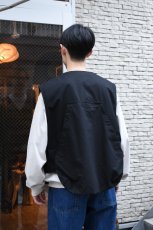 画像12: MODMNT (モドメント) KNOCK ABOUT VEST [BLACK] (12)