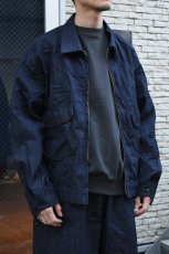 画像3: SKEWed (スキュー) CHETOPA WORK JACKET LE [BLUE RINCE] (3)