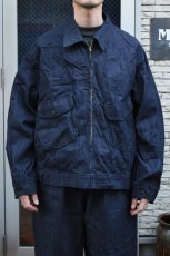 画像5: SKEWed (スキュー) CHETOPA WORK JACKET LE [BLUE RINCE] (5)