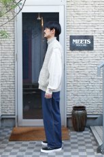 画像6: MEIAS (メイアス) LINEN MIX ZIP VEST [BEIGE MIX] (6)