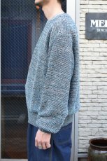 画像9: MEIAS (メイアス) LINEN MIX PO [BLUE MIX] (9)