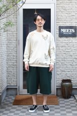 画像4: MEIAS (メイアス) CO/WOOL WORK HALF PT [D.GREEN] (4)