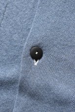 画像14: MEIAS (メイアス) LINEN CHAMBRAY KNIT SHIRTS [INDIGO] (14)