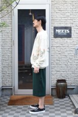 画像5: MEIAS (メイアス) CO/WOOL WORK HALF PT [D.GREEN] (5)