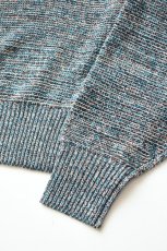 画像13: MEIAS (メイアス) LINEN MIX PO [BLUE MIX] (13)