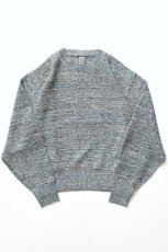 画像2: MEIAS (メイアス) LINEN MIX PO [BLUE MIX] (2)